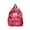 1 big rose red bag, variant on CHAOYUNYI Cute Bag Heart Print Backpack Adjustable Shoulder Straps Compact Size for School Students,Travel,Daily Use