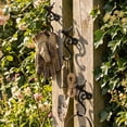 thumbnail image 7 of strola Toys Rustic Bird Shaped Wall Hook, Farmhouse Black Iron Decorative Hanger for Kitchen Organization & Garden Tool Storage, Sturdy Screw-in Mount, 7 of 7