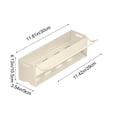 thumbnail image 3 of Organizador de esponjas para fregadero de cocina con bandeja de drenaje automático, soporte para esponjas de platos para encimera de fregadero con barra para colgar toallas, almacenamiento de jabón y, 3 of 6