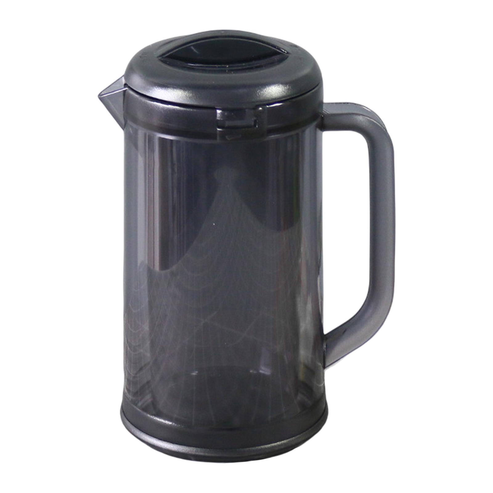 Fiocias Water Jug Fridge Jug Pitcher with Handle Shatterproof Drink Dispenser Teapot for Gray