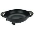 thumbnail image 2 of Brentwood 13in Non-Stick Flat Bottom Electric Wok Skillet with Vented Glass Lid in Black, 2 of 7