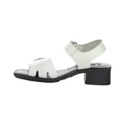 FLY London Ebli Leather Sandal, 41, White