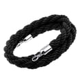 thumbnail image 3 of Injueey Barrier Rope Crowd Control Stanchion Queue with Rope Twisted Hooks Type2 NO2, 3 of 6