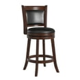 thumbnail image 2 of Weston Home Shapel Bar Stool Swivel, Black, 2 of 7