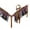 Purple, variant on Showman Leather Bridle & Breast Collar Set w/ Beaded Cross Design & Fringe (Lime)