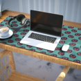 thumbnail image 3 of Long Mouse Pads for Desk,Halloween Pumpkin Repeat Pattern Desk Mats on Top Of Desks, Desk Mouse Pad Extra Large with 3mm Non-Slip Base and Stitched Edge for Gaming,Office,Work,Home 35.4x15.7in, 3 of 5
