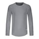 thumbnail image 2 of pstuiky camisa de manga larga para hombre, Camisa de verano para hombre, ligera, transpirable y de color sólido, de manga larga. Tops casuales para hombres xxxl, 2 of 4