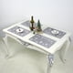 thumbnail image 5 of Juego de 6 manteles individuales navideños de PVC para mesa de comedor, tapetes aislantes del calor fáciles de limpiar, 5 of 5
