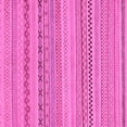 thumbnail image 1 of Ahgly Company Indoor Square Solid Pink Modern Area Rugs, 7' Square, 1 of 4