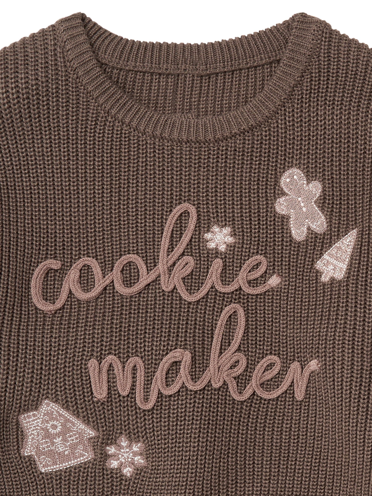 Modern Moments by Gerber Toddler Girl Sibling Matching Sweater, Sizes 12 Months - 5T