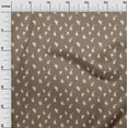 thumbnail image 3 of oneOone Silk Tabby Brown Fabric Floral Craft Projects Decor Fabric Printed By The Yard 42 Inch Wide, 3 of 5