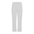 thumbnail image 5 of HOMADLES Teen Boys Joggers Pants Athletic Hiking Workout Elastic Waist Slim Straight with Pockets Drawstring Sweatpants Pants White 7 T, 5 of 6