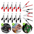 thumbnail image 2 of 10Pcs Red and Black Alligator ClipsTerminal Test Clamps Small Metal Electrical Clamps for Car Electrical Testing Battery, 2 of 7