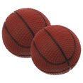 thumbnail image 3 of 2 pelotas de baloncesto chirriantes para masticar, suaves y chirriantes, interactivas., 3 of 6