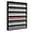 Black, variant on OmySalon 6 Layers Nail Polish Rack, Wall Mount Nail Polish Organizer w/Acrylic Baffle (Black)