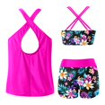 thumbnail image 6 of HUAXUN Tankini Swimsuits for Women Y3k Swimsuit Womens Swimsuit Cover Up Tummy Control Bathing Suit Top 3 Piece Swimsuit Tummy Control Bathing Suit, 6 of 7