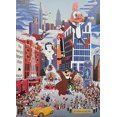 thumbnail image 5 of Melanie Taylor Kent "Thanksgiving" FRAMED Vintage Poster New York City Generic, 5 of 5