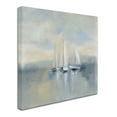 thumbnail image 2 of Trademark Fine Art 'Morning Sail I Blue' Canvas Art by Silvia Vassileva, 2 of 3