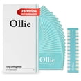 thumbnail image 1 of Tiras blanqueadoras de dientes Ollie, 28 unidades, 14 tratamientos con guía, 1 of 7