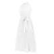 thumbnail image 4 of Vestido Vestido informal para mujer, sin espalda, estilo elegante, ajuste holgado, atuendo diario (blanco S) Kuymtek Blanco T S para Mujer, 4 of 8