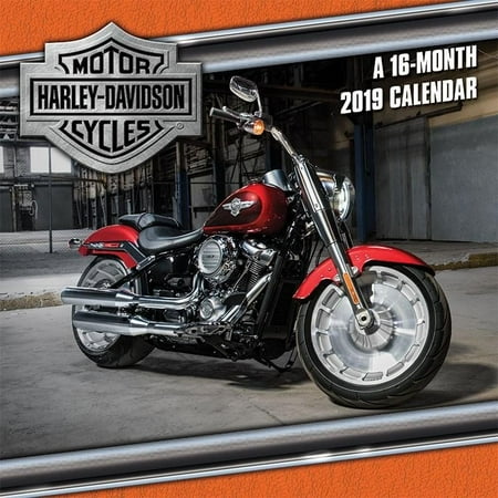  Harley Davidson 2019 Wall Calendar Other Walmart com