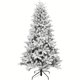 thumbnail image 2 of EE. UU. En stock Árbol de Navidad falso con soporte de metal estable plegable, árbol de Navidad artificial verde de primera calidad para el hogar y la oficina, 2 of 4