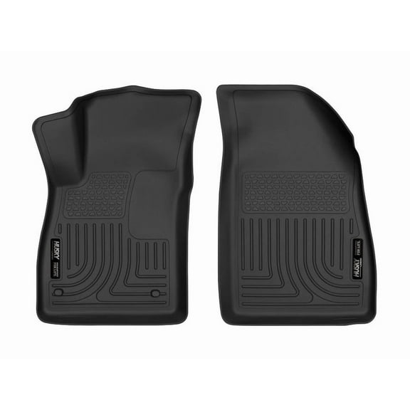 Husky Liners 55351 X-Act Contour Front Floor Liners Fits 2013-2022 Buick Encore & 2015-2022 Chevy Trax 2 Pc Black