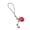 Red, variant on YIEMEEN Cute Miniature Apples And Star Keychain For Girls Stylish Keyring Accessory For Backpack Or Phone Accessories