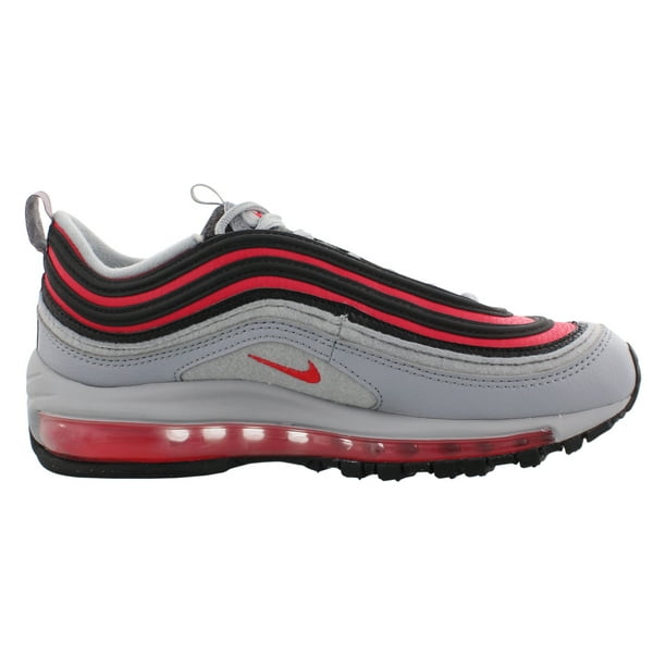 trono Ambiente Mal Nike Air Max 97 Felt Girls Shoes Size 4.5, Color: Wolf Grey/Red Orbit/Black  - Walmart.com