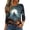Blue #4, variant on WULMLEO Tops for Women Halloween Printed Fall Long Sleeve Crew Neck T-Shirts Fashion Skull Tshirts Fall Pumpkin Spider Web Shirts Yellow L