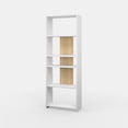 thumbnail image 7 of Ada Home Decor Diosp Multiple Tier Open Shelf Modern Bookcase, Oak/White, 7 of 7