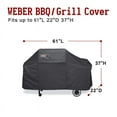thumbnail image 3 of Weber 7552 Premium Cover, Fits for Weber Genesis Silver C, 3 of 7