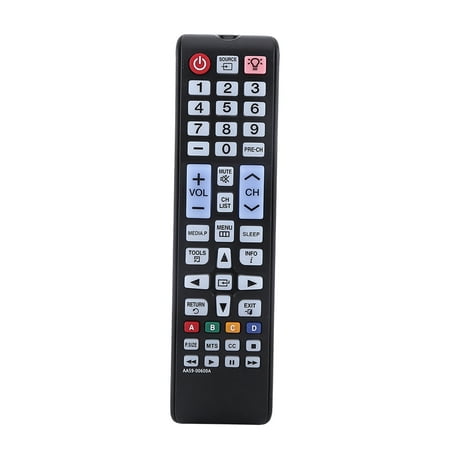 Remote Control AA59-00600A for Samsung, Remote Control Controller, New Black Remote Replacement for Samsung Smart LCD LED TV