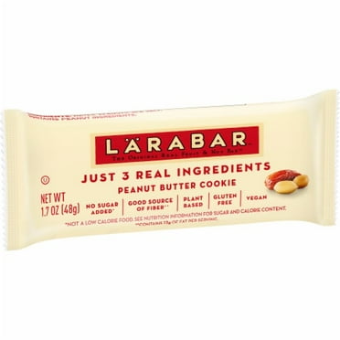 2X - Larabar Peanut Butter Cookie Fruit and Nut Bars