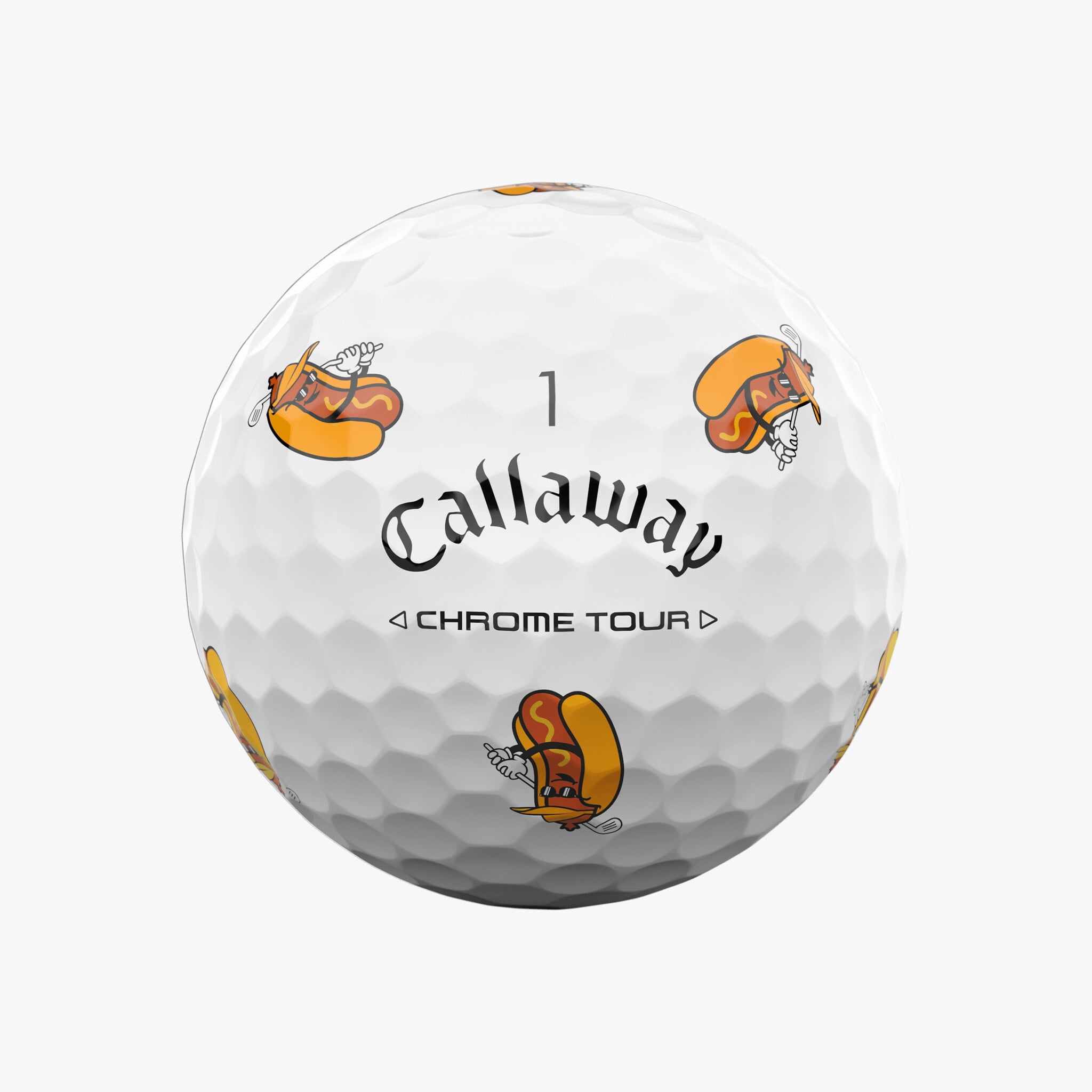 (2 pack) Callaway Golf 2024 Chrome Tour Truvis TurnBox Limited Edition Golf Balls 1dz