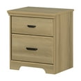 thumbnail image 2 of South Shore Versa 2-Drawer Nightstand for Adult, in Natural Ash, 2 of 12