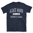 thumbnail image 1 of Alsace Manor Pennsylvania Classic Established Men's Cotton T-Shirt, 1 of 1