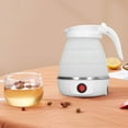 thumbnail image 4 of Folding Electric Kettle 0.6L 400W, Travel Design, Easy to Use, Food Grade Protection, Portable, Heat Preservation, US Plug 110V for Hot Milk Coffee Tea Boiling Water, 4 of 7
