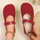 thumbnail image 3 of Zapatos Casuales de las Mujeres Apuntado Pie Planos Mochilas Color Sólido Poco Profundo Deslizamiento de la Boca en Mocasines Cómodos Primavera Al Aire Libre Desgaste, 3 of 8