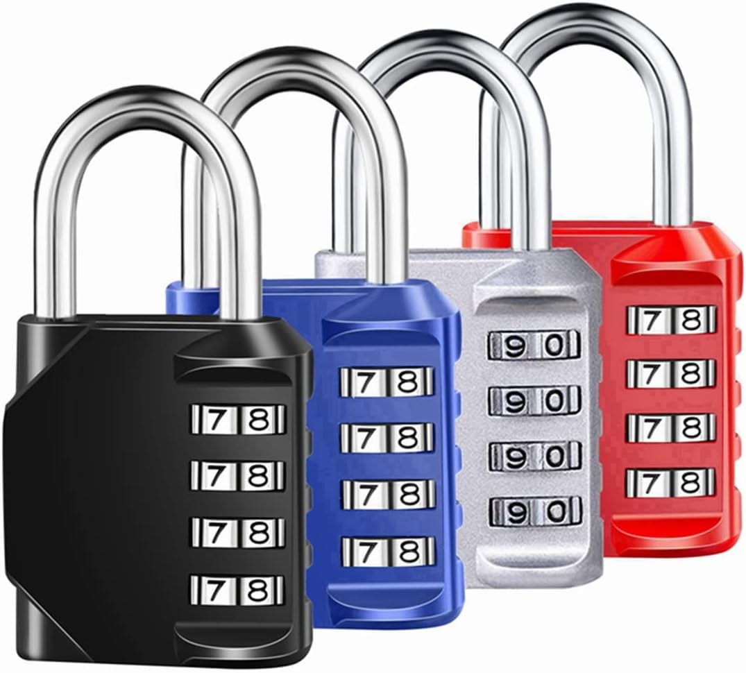 4 Digit Combinations Padlock The Safe Cipher Lock, for Gym Outdoor