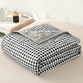thumbnail image 2 of Yooshoverk Summer Weight Quilt - Lightweight Washed Cotton Coverlet for Air Conditioning - Breathable Bedspread - Hotel Quality Soft (90x90 inch), 2 of 6