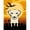 Yellow, variant on Halloween Black Labrador Garden Flag