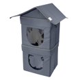 thumbnail image 1 of Kitty City Maison de Chat Empilable Extérieur, Cube de Chat, Condo Résistant à l'Eau, Maison de Chat Extérieure Chauffée, 1 of 1
