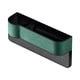 thumbnail image 3 of Organizador de espacio para asientos de coche, consola delantera, compartimento para guardar tarjetas, color verde Lado del conductor verde, 3 of 8