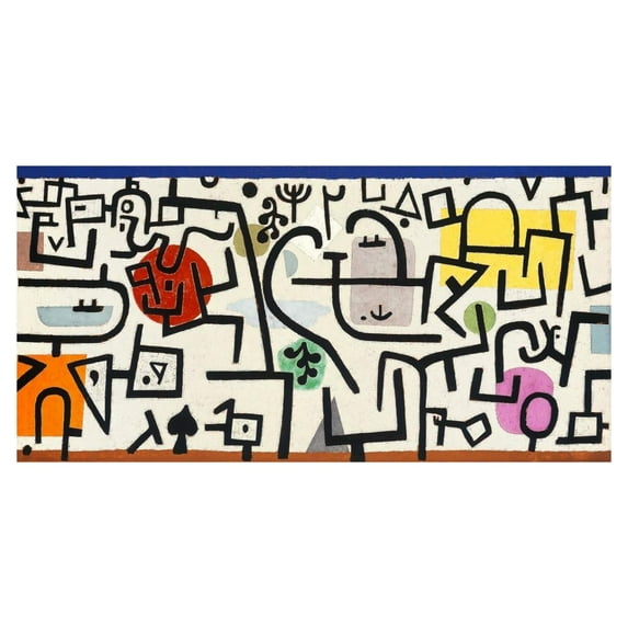 Global Gallery's 'Rich Harbour (detail)' By Paul Klee Unframed Giclee on Paper Print