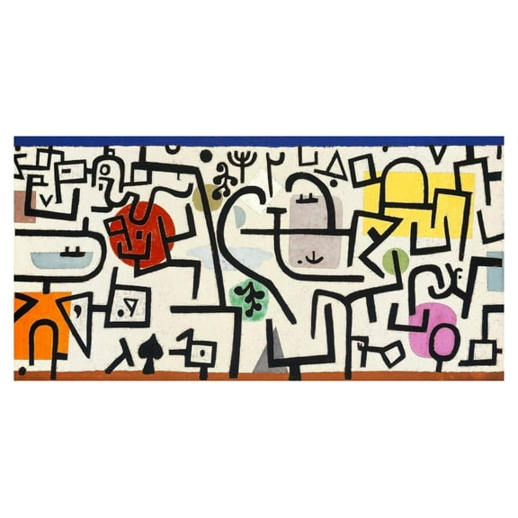 Global Gallery's 'Rich Harbour (detail)' By Paul Klee Unframed Giclee on Paper Print