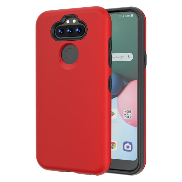 Heavy Duty Shockproof Case With Tempered Glass For LG K31 Rebel/Aristo 5 - Rugged Hybrid Protection