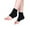 Black, variant on 1 Pair Shockproof Anti-slip Foot Heels Socks Breathable Elastic Sweat Absorbent Silicone Anti-Crack Moisturizing Shoes Pads