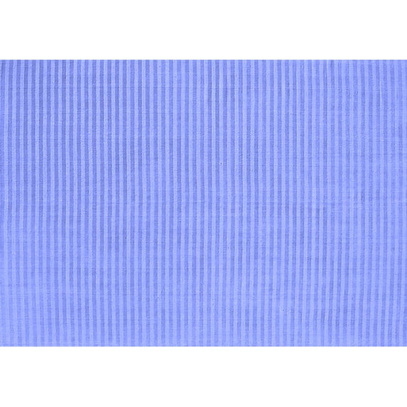 Ahgly Company Indoor Rectangle Solid Blue Modern Area Rugs, 3' x 5'