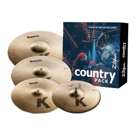 Zildjian K Country Pack - Cymbal set - 4-piece Zildjian K Country Pack cymbal set